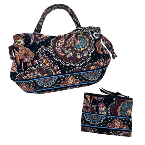 Vera Bradley Handbags - Vera Bradley SHERRY Kensington pattern tote and coin purse (bundle of two)
